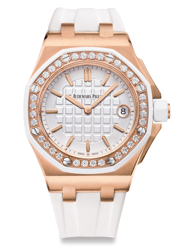 皇家橡樹離岸型石英腕錶